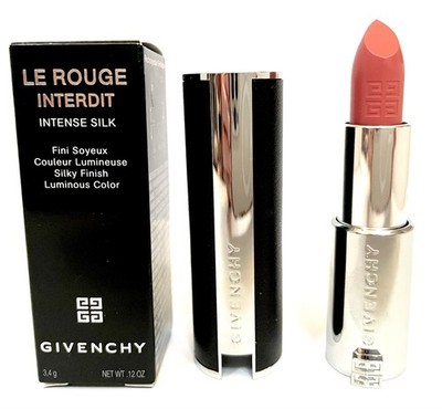 Givenchy Lipstick Le Rouge Interdit Intense Silk 112 Full Size New In Retail Box