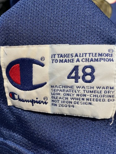 Vintage Champion Allen Iverson Sixers Jersey Size 48 (XL) - Picture 6 of 6