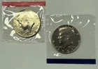 1981 P&D Kennedy Half Dollars from Mint Set in Mint Cello with Free Shipping
