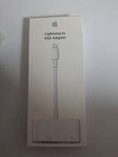 Genuine Apple Lightning to VGA Adapter - New Sealed Model# A1439