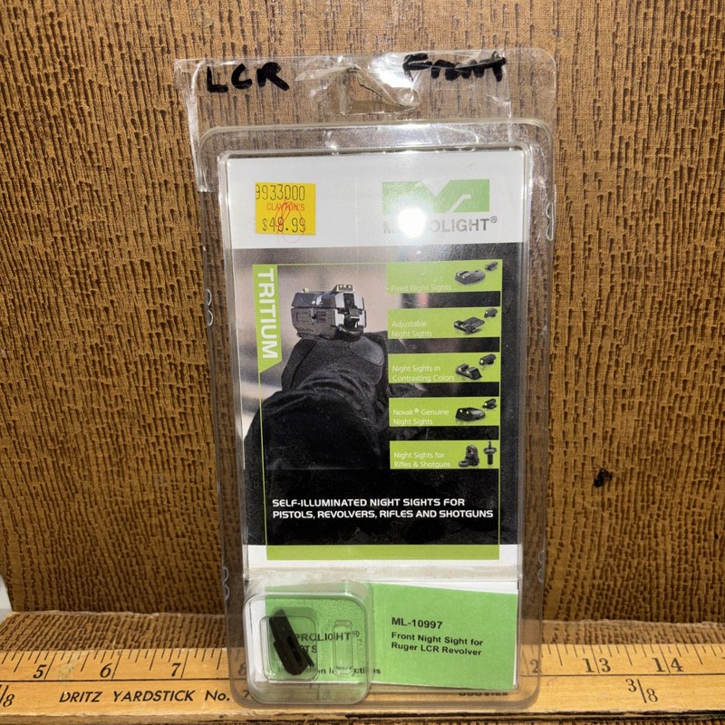 Meprolight ML-10997 Tru-Dot Sight for Ruger Let TRITIUM Front Sight