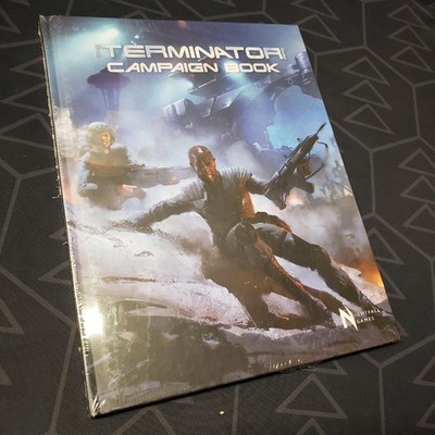 The Terminator RPG: Campaign Book (Hardcover, 2022) Nightfall Games roleplay NEW