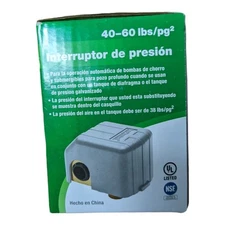 NEW ProPlumber 40/60-PSI Pressure Switch PPS4060 for Jet and Submersible Pumps