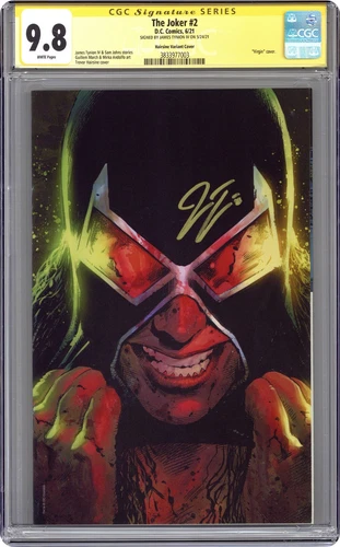 Joker #2E Hairsine Virgin 1:50 Variant CGC 9.8 SS Tynion IV 2021 3833977003