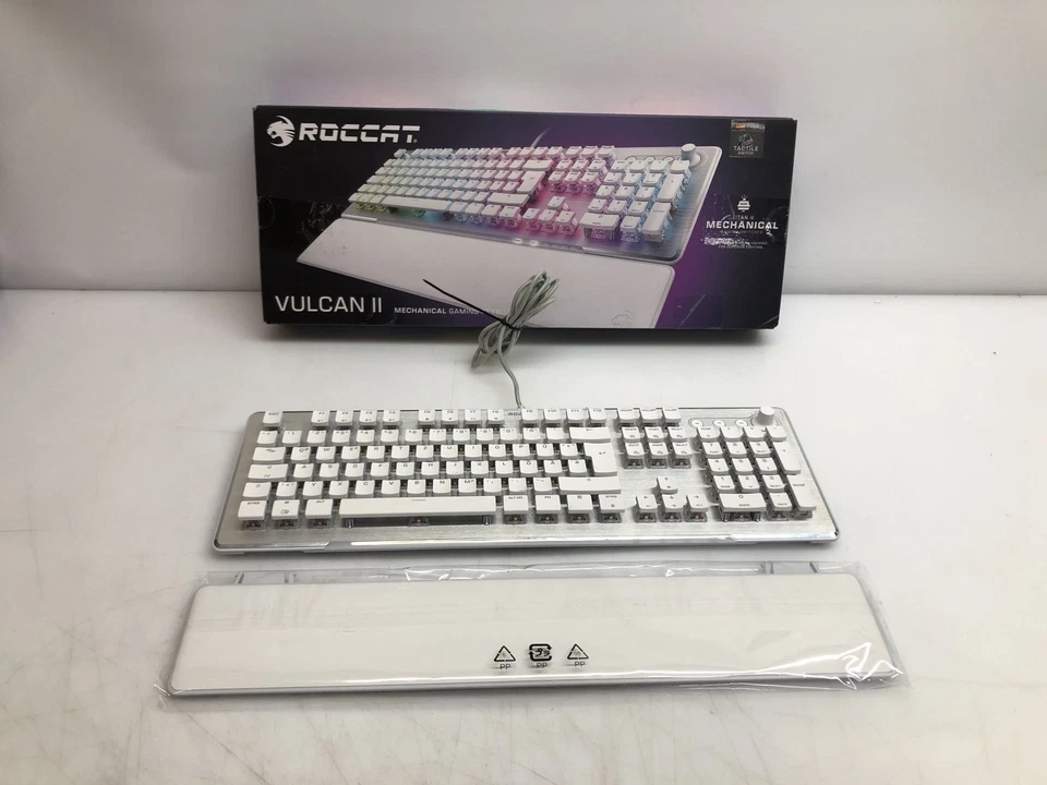 Roccat Vulcan II - Tastiera da gioco meccanica per PC, illuminazione RGB... - Immagine 3 di 4