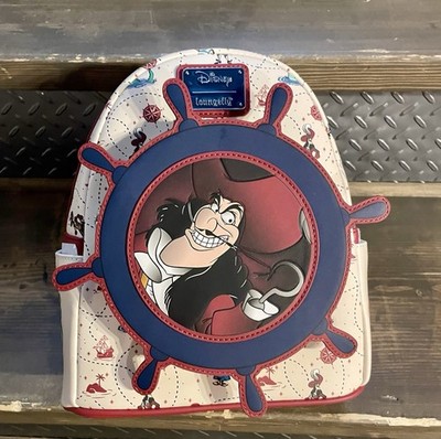 loungefly mini backpack Captain Hook