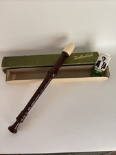 Vintage Dolmetsch Plastic Descant Recorder Boxed - used condition 3499