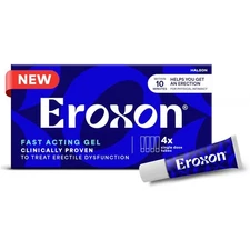 Eroxon StimGel Treatment Gel For Erectile Dysfunction, 4 Count