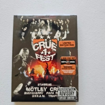 Motley Crue - Crue Fest 1 DVD Limited Edition Run | Hard Rock Heavy Metal | NEW