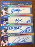 2025 Leaf Vivid Colorful Quads Tyson Harbor Sarratt Makai Lemon Rookie Auto /6