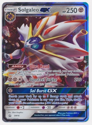 Holo Solgaleo GX SM16 SM Promos Pokemon TCG