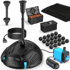 Water Pond Filter System with UV Light 660GPH 40W Pump Kit