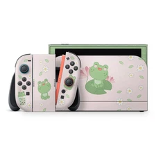 Nintendo Switch 2 Skin - Frog Design Coquette Aesthetic by ZoomHitSkins