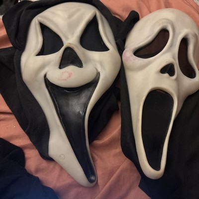Vtg Fun World Div Ghost Face Mask Bundle