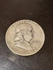 1954-D Franklin Half Dollar — 90% Silver