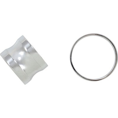 Covingtons Axle Spacer - Smooth - Chrome - ABS C0008-C