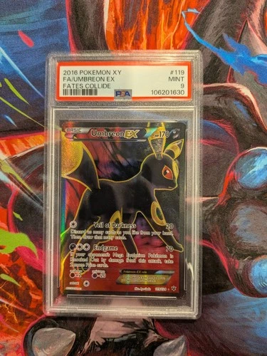 Umbreon EX 119/124 - XY Fates Collide - PSA 9 - Pokémon card - rare - holo
