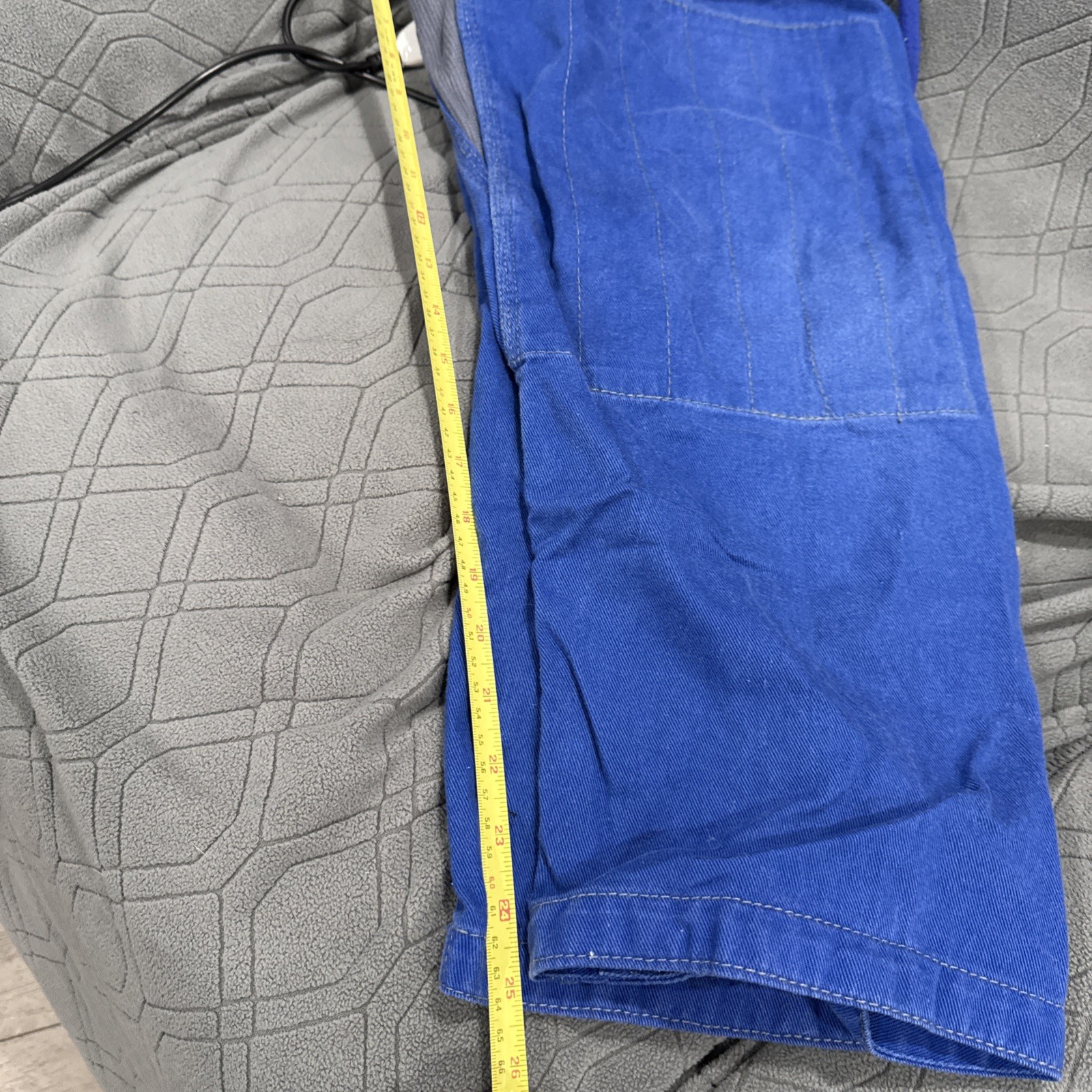 Sanabul Essential Men's BJJ GI A1 BLUE Brazilian Jiu Jitsu Lightweight Cotton