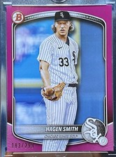 2025 Bowman 🔥 Hagen Smith 💎 Prospect SP Pink #183/299