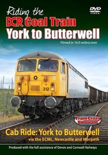 Riding the DCR Coal Train - York to Butterwell  (Cab Ride)  *DVD