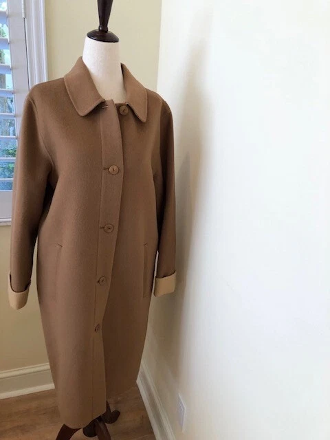 Talbots camel cheap coat
