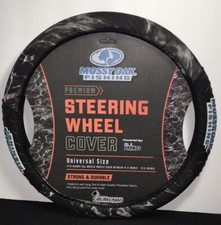 Mossy Oak Premium Fishing Black Tip Camo Steering Wheel Cover Diamond Plate Nwt Mossy Oak Premium Fishing Black Tip Camo Steering Wheel Cover Diamond Plate Nwt