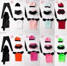 Soldier 1/6th women's clothes, yoga dress model,sports wind for 12"Tbl Ph Doll