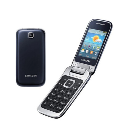 Original Samsung GT-C3590 Bluetooth MP3 GSM 2G 2.4'' Flip Mobile Phone Unlocked