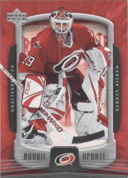 2005-06 Upper Deck Rookie Update - Martin Gerber #17 - 1 of 1