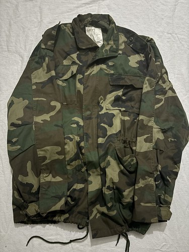 Rothco Ultra Force Field Coat Army Miltary Woodland Camo Jacket Ultraforce VTG - Picture 13 of 13
