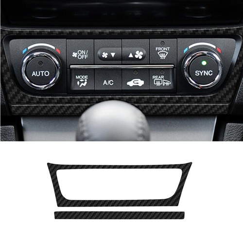 Carbon Fiber Center Air Vent Outlet Frame Cover Trim For Acura ILX 2016-2022 - Imagen 1 de 18