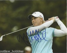 LPGA Morgan Pressel Autographed Signed 8x10 Photo COA B