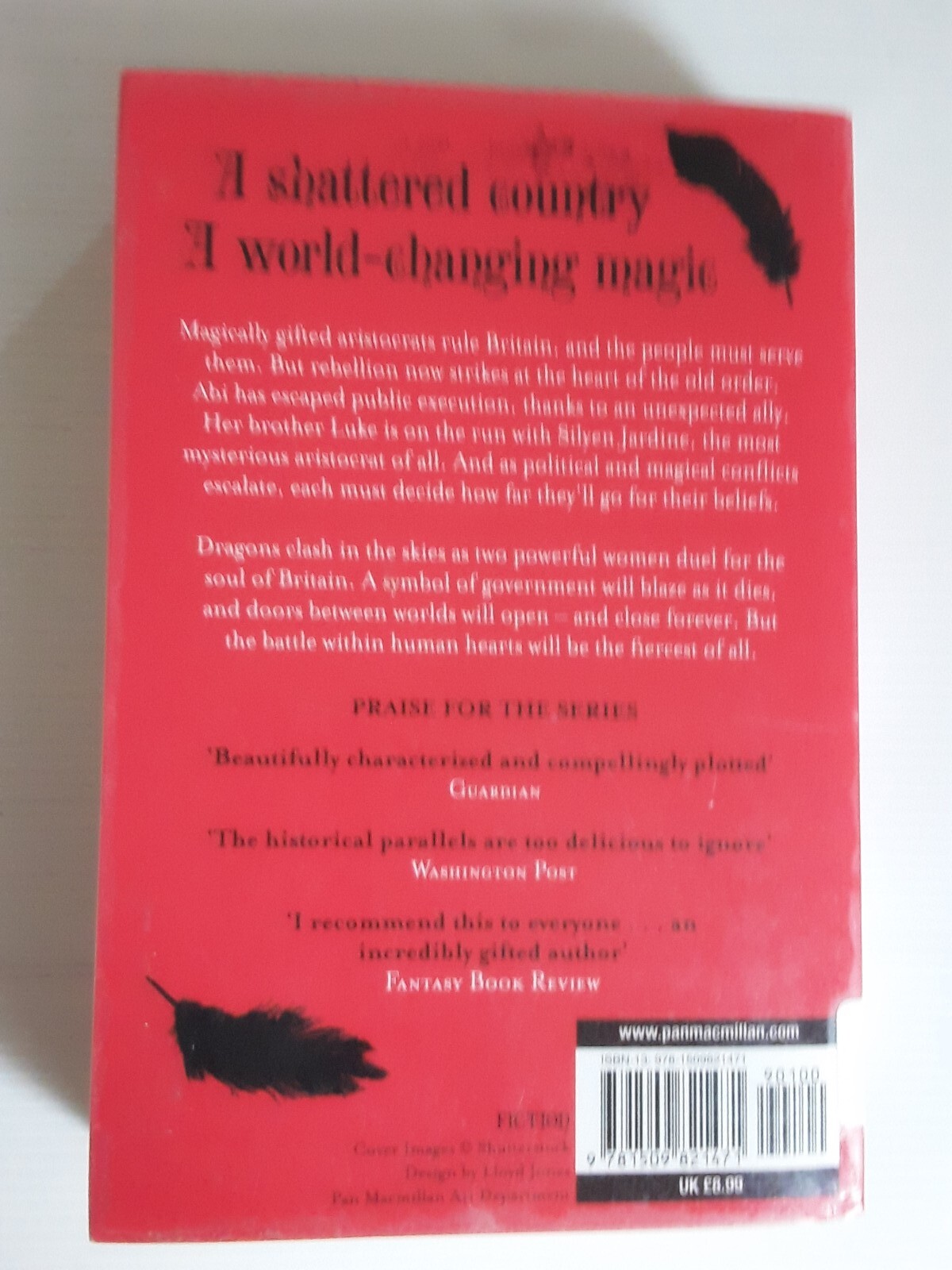 Bright Ruin  By Vic James The dark Gifts Trilogy Book 3 Paperback Magical  Book