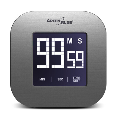 Digitaler Timer Touchscreen Magnet Rückseite Ständer Countdown Count Up Hochwertig