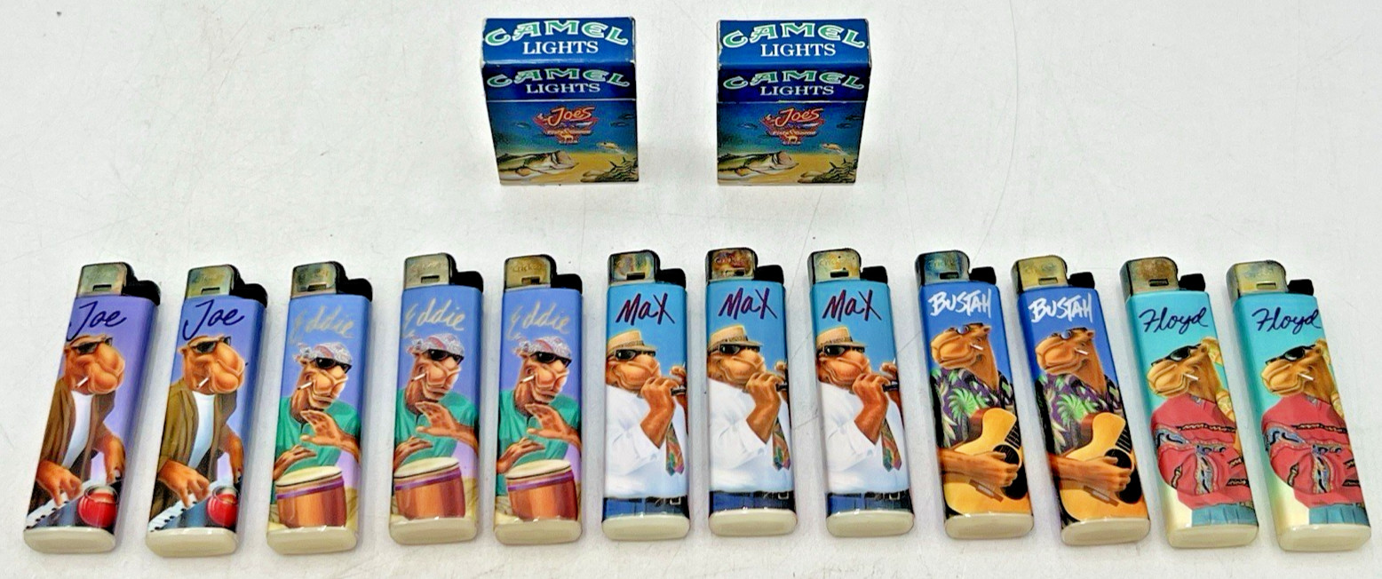 S (2) Fish & Game (12) Club Camel Few Same