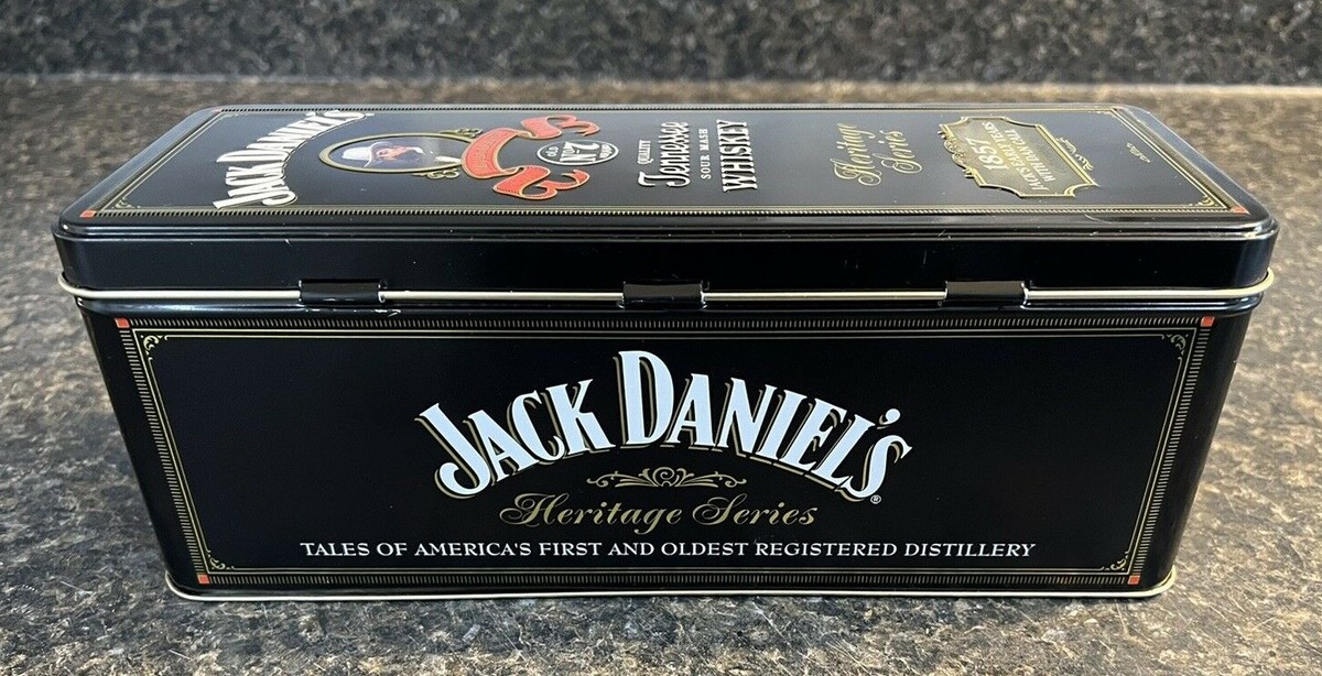 Jack Daniel's Old No. 7 Tennessee Whiskey Tin Heritage Series 1857
