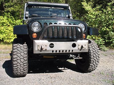 07-16 Jeep Wrangler JK Bullbar Non Winch Front Bumper 