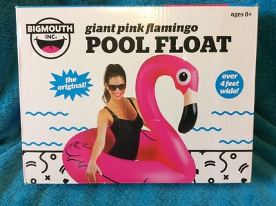 big mouth flamingo float
