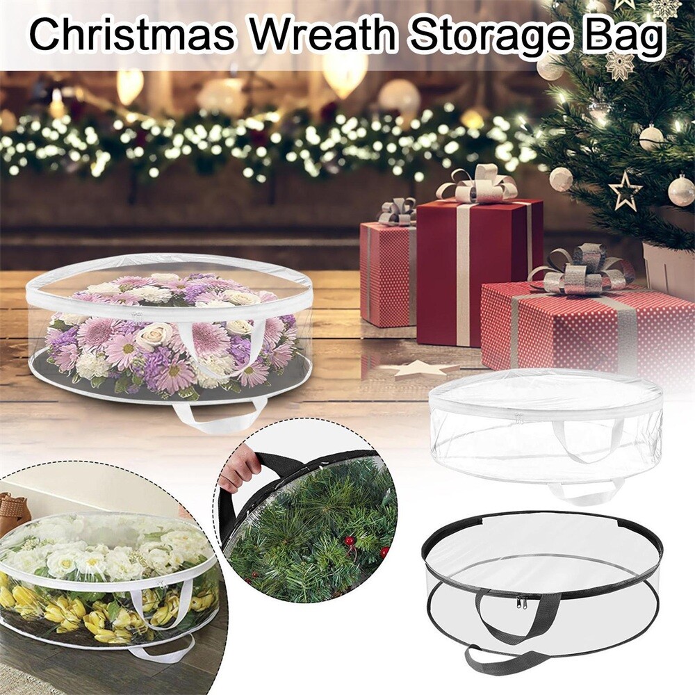 Inch Wreath Sterilite Wreath Holder Wreath Storage Container