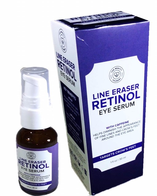 Beauty Foundry Anti Aging Line Eraser Retinol Eye Serum with Caffeine 1