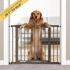 Cumbor 29.7"-40.6" Baby Gate for Stairs, Mom's Choice Awards Winner-Dog Gate for