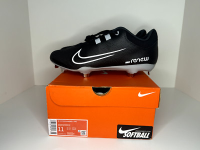 Nike Women s HyperDiamond 4 Pro Metal Fast pitch Softball Cleats CZ5920 010 11W
