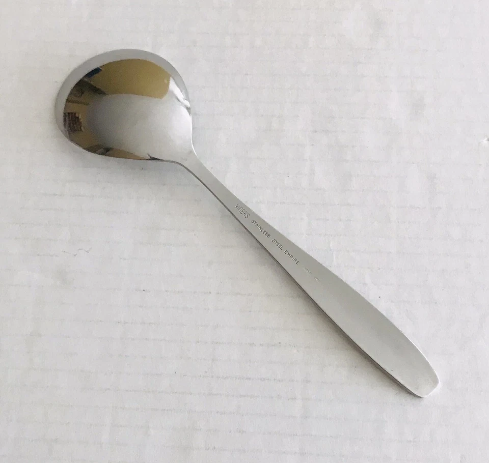 Cazuela cuchara Viners acero inoxidable Empire Spring Rose 8 pulgadas Foto 3 de 4