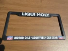 NEW Genuine LIQUI MOLY License Plate Frame Motor Oils, Additives, Car Care
