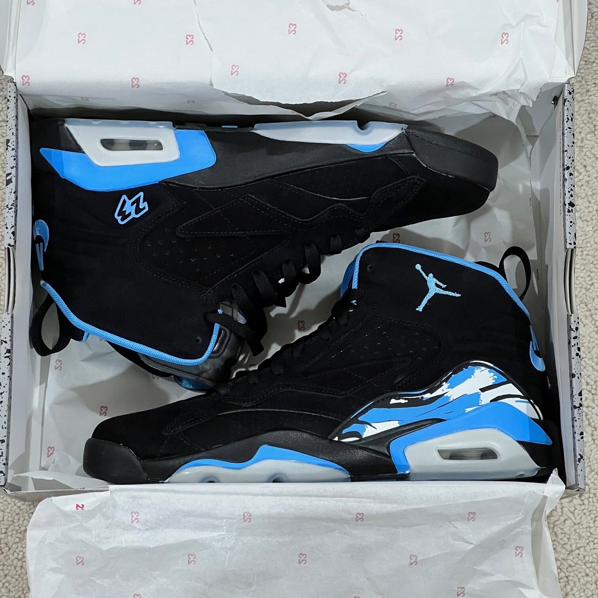 Size 11 - Jordan MVP Black University Blue for sale online