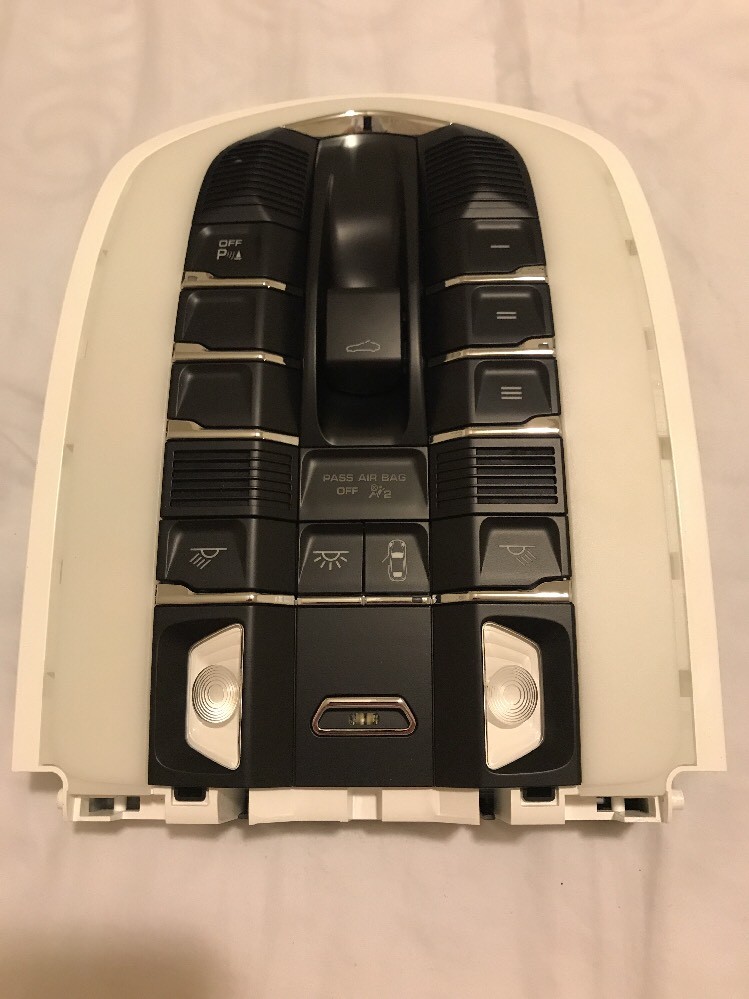 PORSCHE OEM ROOF CONTROL SWITCH CONSOLE 7PP868404 KC | eBay