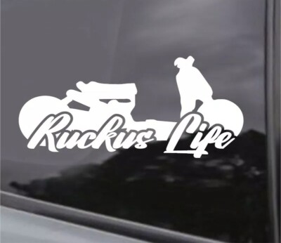 Ruckus Life JDM Honda Get GY6 Stretched Slammed Car Truck Suv Vinyl Decal 