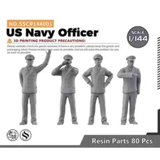 SSMODEL SSCR144001 1/144 Model Upgrade Parts US Navy Officer