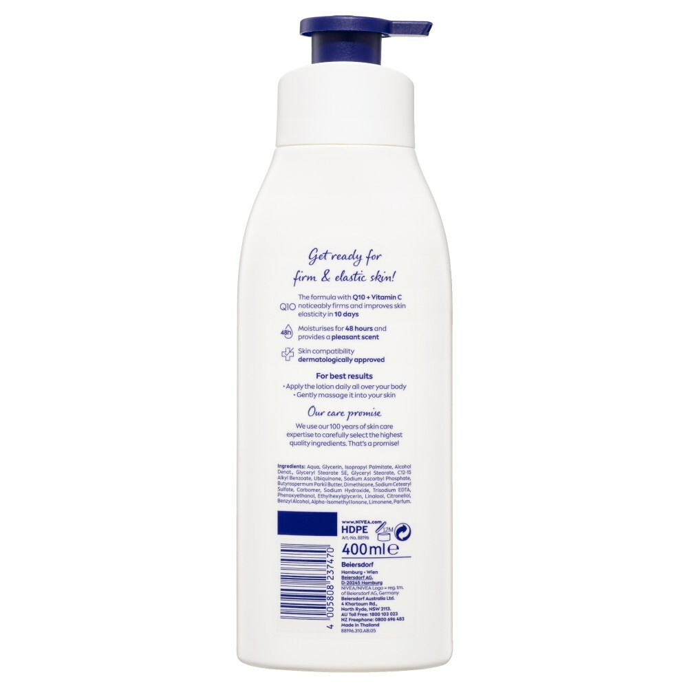 Q10 SKIN LOTION 150ml 3本 NIVEA Skin Firming Hydration Body Lotion with Q10 and Shea