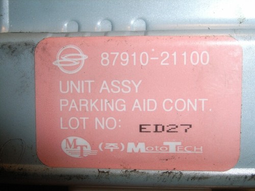 426371 Unidad de control ayuda aparcamiento SSANGYONG Rodius (AJ) 87910-21100 - Imagen 2 de 4